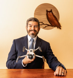 James Hale, commercial drone pilot